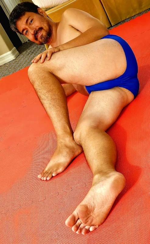 Petroglyh888 from Phoenix, Arizona is my wrestling partner and lover. You see me dominating him in most of our films. Sexy little boi! :)