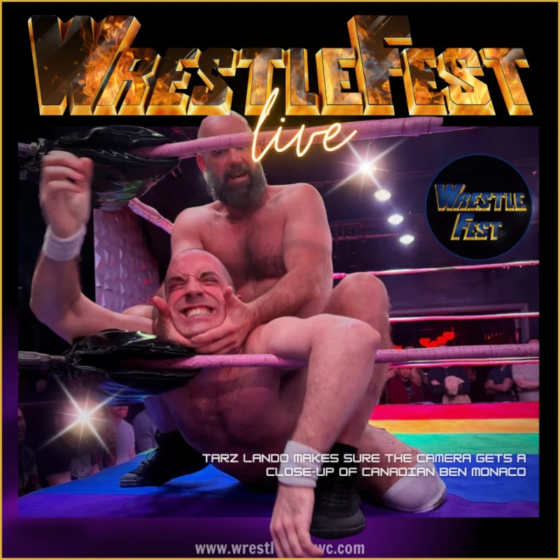 Work him in the ropes